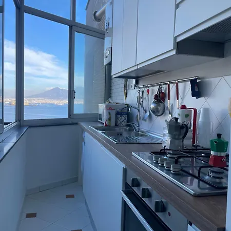 Apartman Panoramico A Posillipo Nápoly